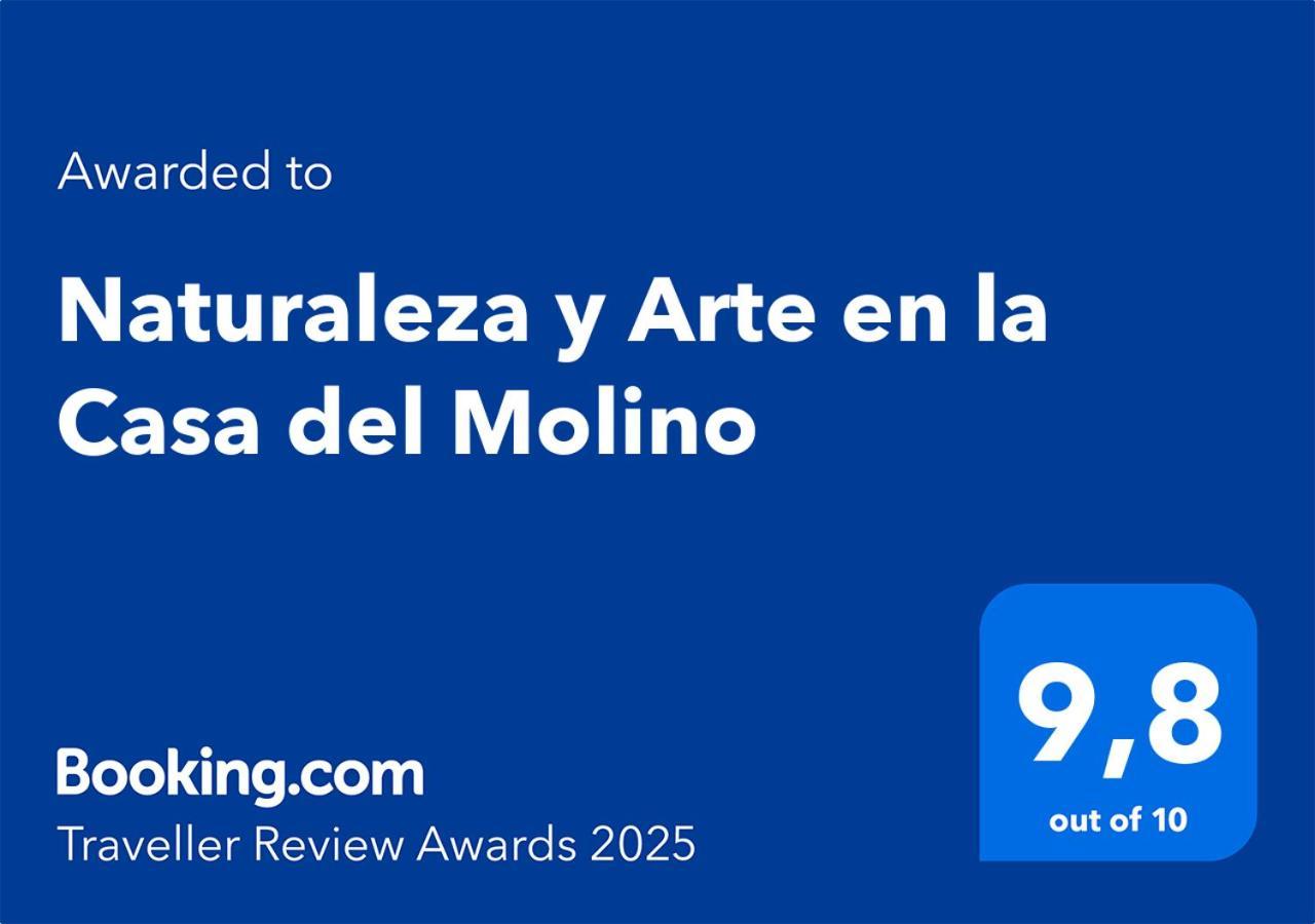 Naturaleza Y Arte En La Casa Del Molino 헤날과실 외부 사진